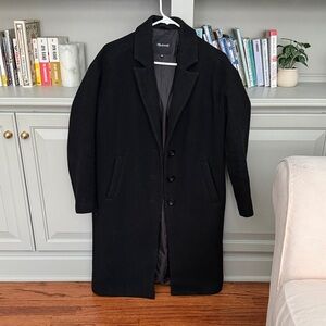 Madewell wool blend long coat